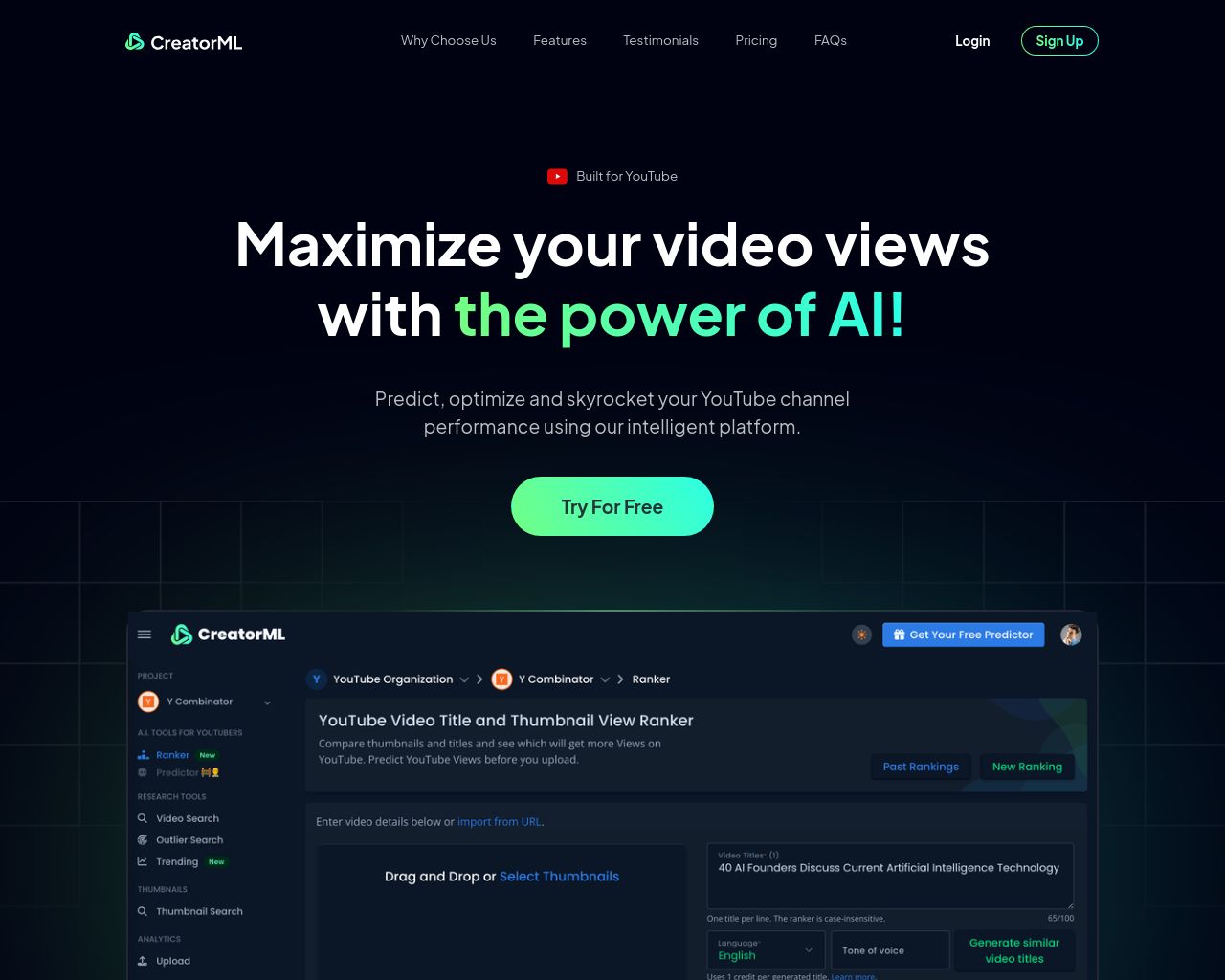 Creatorml – Herramienta IA
