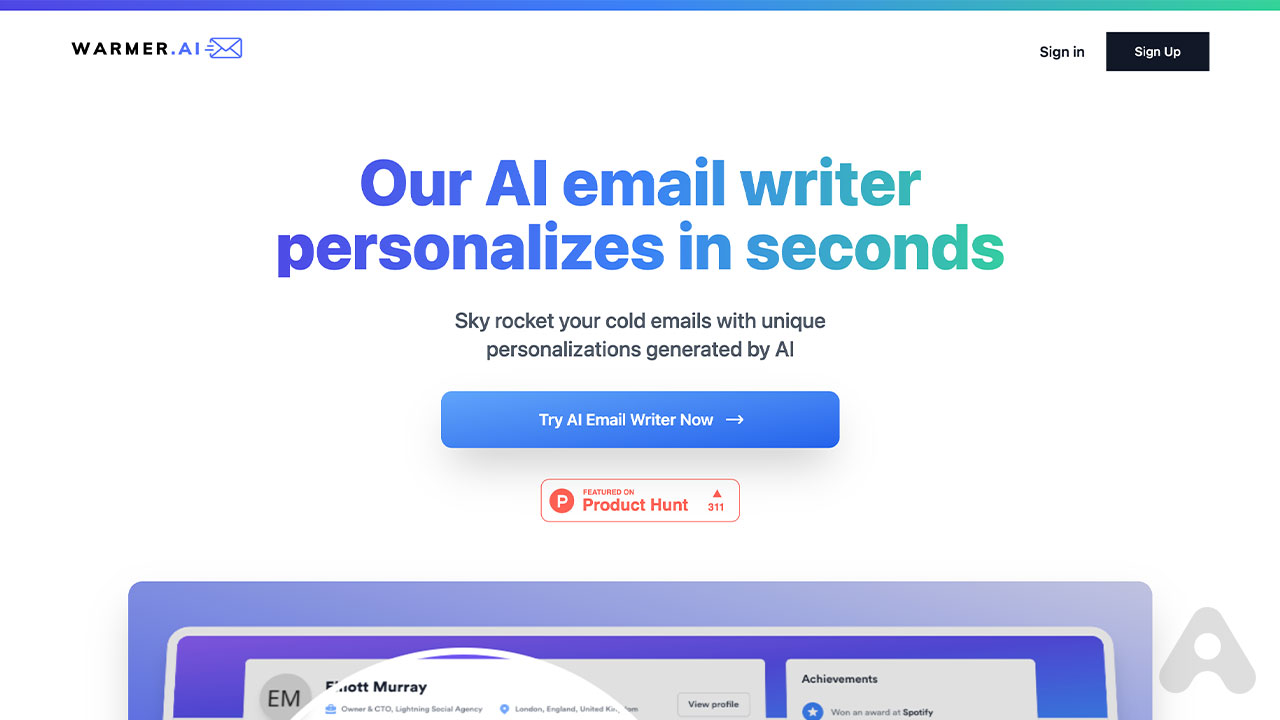 Warmer AI – Herramienta IA