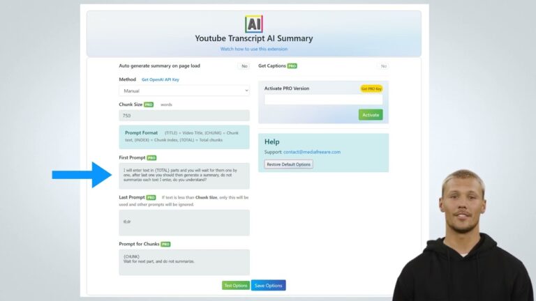 Youtube Transcript AI Summary - Herramienta IA [2026] | IaTools